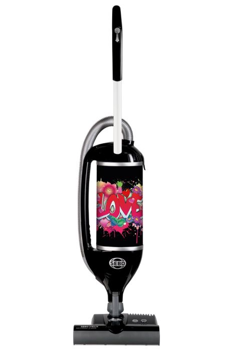 Sebo FELIX GRAFFITI 90810GBG - Black Vacuum Cleaner - 700W - A Energy