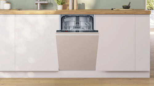Bosch Series 2 SPV2HKX42G - Slimline White Integrated Dishwasher - E energy