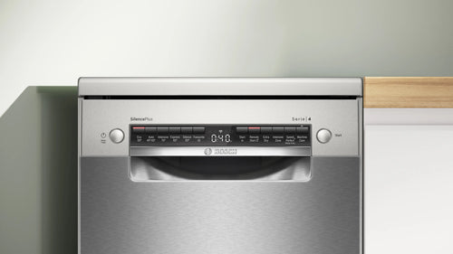 Bosch Series 4 SPS4HMI49G - Silver Freestanding Dishwasher - E energy
