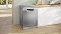 Bosch Series 6 SMS6ZCI10G - Silver Freestanding Dishwasher - B energy