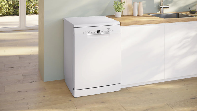 Bosch Series 2 SMS2HVW67G - White Freestanding Dishwasher - D energy