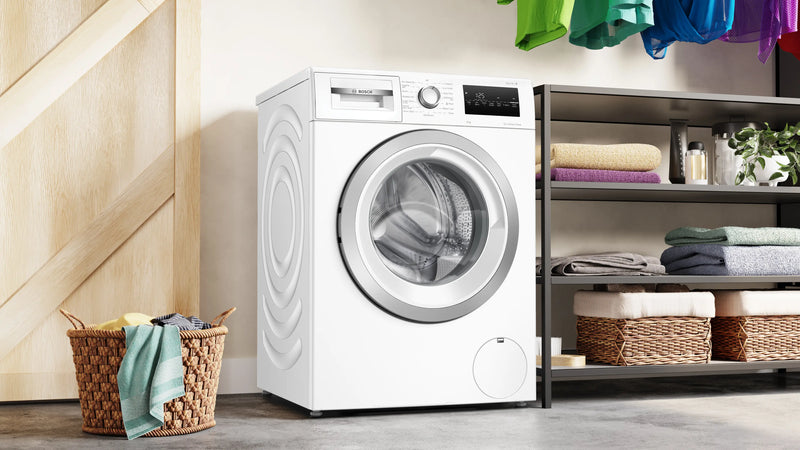 Bosch Series 4 WAN28258GB - White Freestanding 8KG Washing Machine - 1400 RPM - A energy - Display