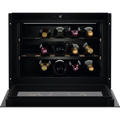 AEG NKW8P21KAB - Black 18 Bottle Wine Cooler - 45cm Integrated
