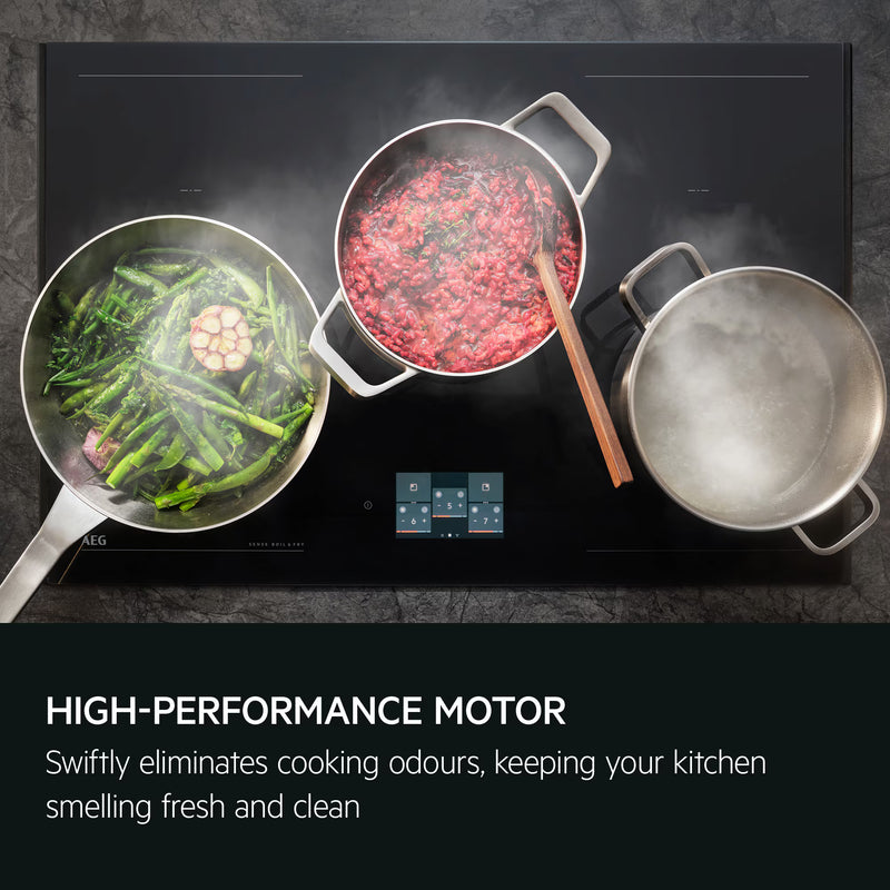 AEG DGE5861HM - Stainless steel Extractor - A energy