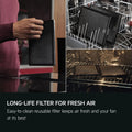 AEG TH84CB03FB - Black Vented Induction Hob - 81cm - A+ Energy