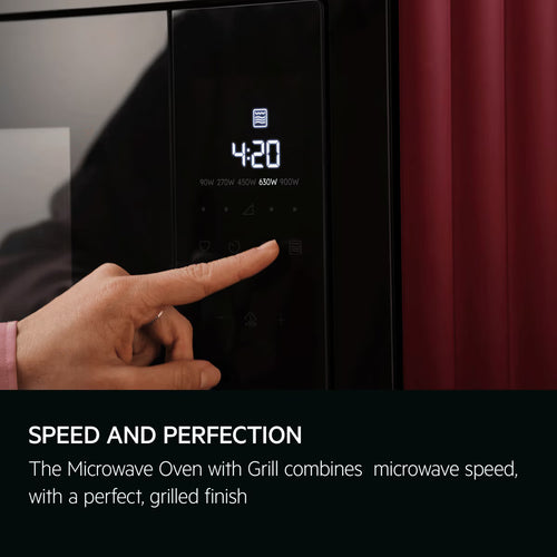 AEG OB6GM171SB - Black Built-In Microwave - 17L - Grill Function