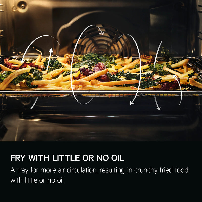 AEG TE7PB731AT - Black Single Oven - 71L - A++ Energy