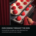 AEG TK6NK501B - Black Single Oven - 44L Compact Microwave Combination
