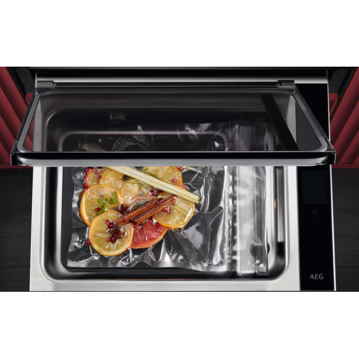 AEG NKV914T - Black Warming Drawer - Vacuum Sealing