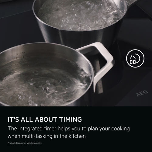 AEG IKX64301CB - Black 4 Zone Induction Hob