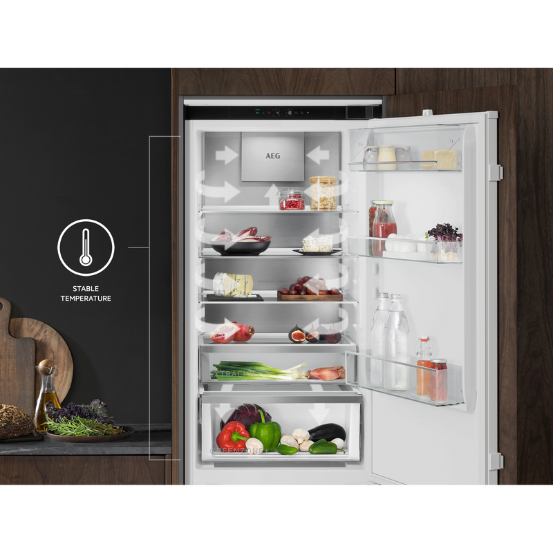 AEG TSC8M181CS - Integrated 70/30 Frost Free Fridge Freezer - C energy