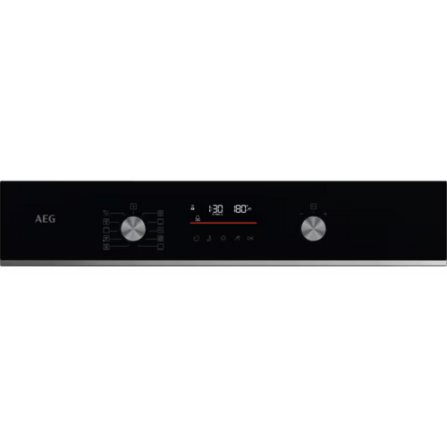 AEG GA5CB501AB - Black Single Oven - Built-in SteamBake - A+ Energy