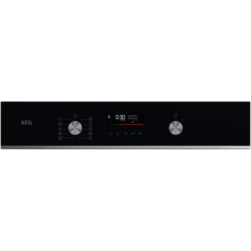 AEG GK6NK401B - Black Built-In Combination Microwave - 44L Capacity
