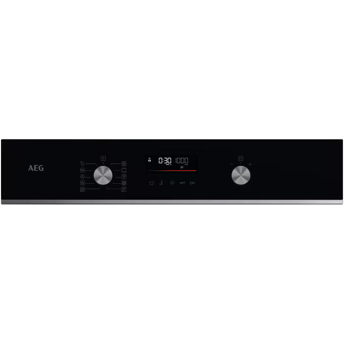 AEG GK6NK401B - Black Built-In Combination Microwave - 44L Capacity
