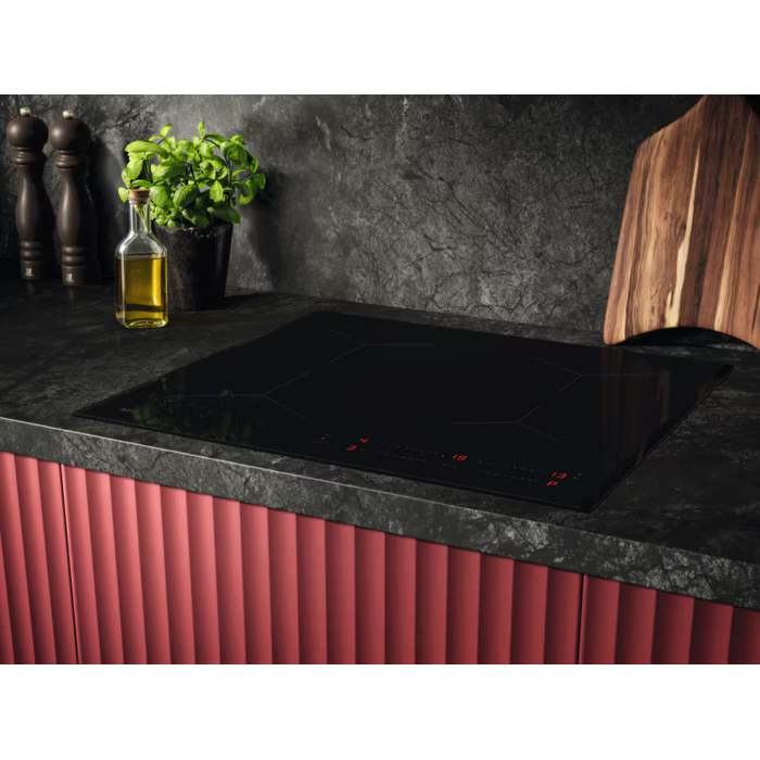 AEG TO64IA00FB - Black Induction Hob 60cm - 4 Zone - Hard Wired