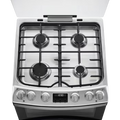 AEG CKB6540ACM - Stainless steel 4 Zone Dual Fuel Cooker - Catalytic cleaning - A/A energy