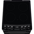AEG CCX1530ACB - Black Ceramic Electric Cooker with Double Oven - 77/39L Capacity - A Energy Rating