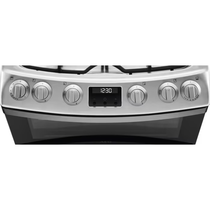 AEG CGB6131ACM - Stainless Steel Gas Cooker - Double Oven - 83/36L Capacity - A Energy Rating