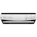 AEG CCX6501ACW - White 60cm Electric Ceramic Cooker - 77L Main/39L Second Oven - A Energy
