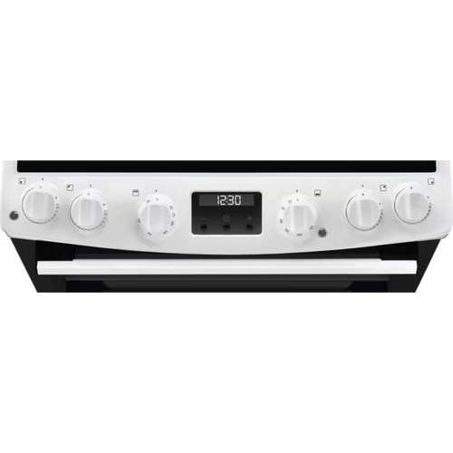 AEG CIX6540ACW - White Induction Electric Cooker with Double Oven - 77/39L Capacity - A Energy Rating