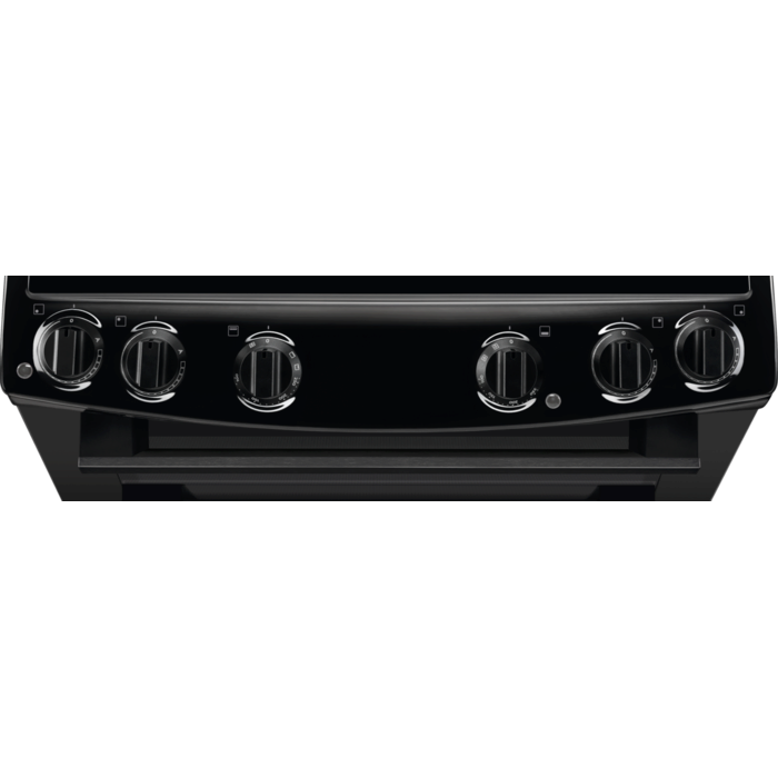 AEG CIX6500ABB - Black Double Oven Induction Electric Cooker - 77/39L Oven Capacity - A Energy Rating