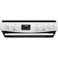 AEG CCX6740ACW - White Ceramic Electric Cooker with Double Oven - 73/39L Oven Capacity - A Energy Rating