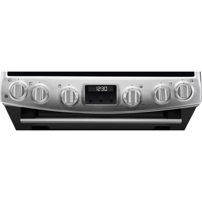 AEG CIX6540ACM - Stainless Steel Induction Electric Double Oven Cooker - 77/39L Capacity - A Energy Rating