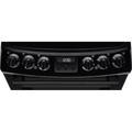 AEG CCX1530ACB - Black Ceramic Electric Cooker with Double Oven - 77/39L Capacity - A Energy Rating