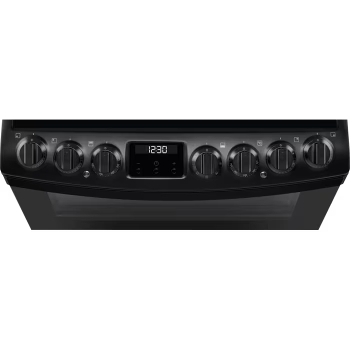 AEG CIB6743MCB - Black 73/39 L Induction Electric Double Oven - A Energy Rating