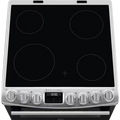 AEG CCX6740ACM - Stainless Steel Double Oven Electric Cooker - 4 Zone Ceramic Hob - A Energy Rating