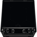 AEG CIX6500ABB - Black Double Oven Induction Electric Cooker - 77/39L Oven Capacity - A Energy Rating