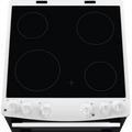 AEG CCX6501ACW - White 60cm Electric Ceramic Cooker - 77L Main/39L Second Oven - A Energy