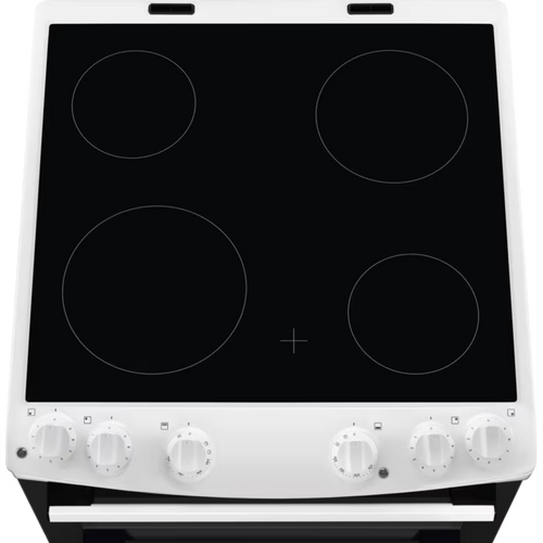AEG CCX6501ACW - White 60cm Electric Ceramic Cooker - 77L Main/39L Second Oven - A Energy