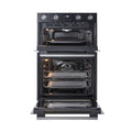 Midea MBOD70M30D0-BK - Black Built-In Double Oven - 110L - A Energy