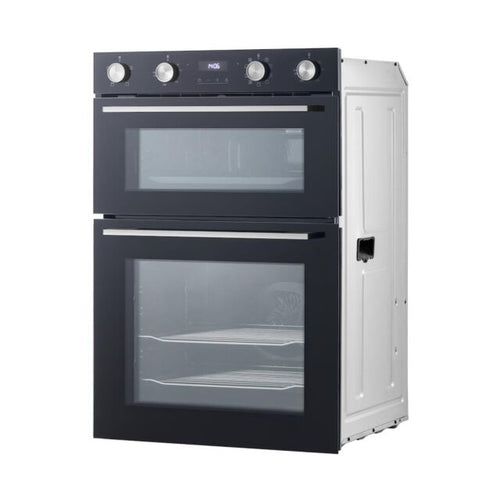 Midea MBOD70M30D0-BK - Black Built-In Double Oven - 110L - A Energy