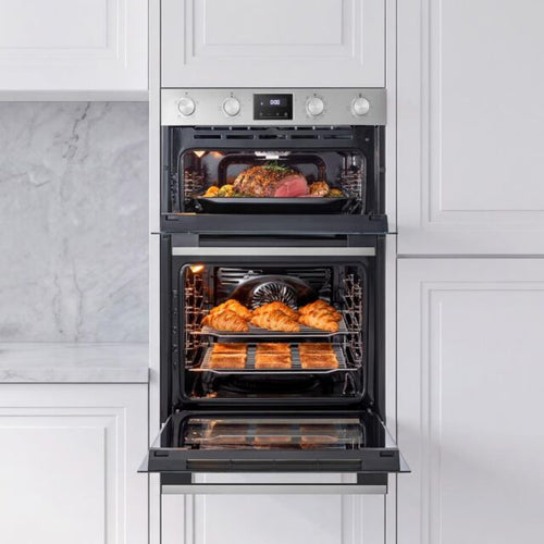 Midea MBOD70M30D0-SS - Stainless Steel Built-In Double Oven - 72L/38L - AA Rated