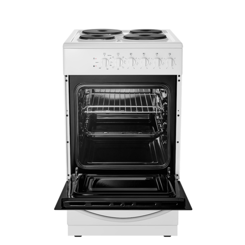 Midea MFO20DME4H109-WH - White 50cm Freestanding Electric Cooker - Sealed Plates - A Energy