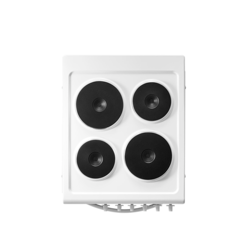 Midea MFO20DME4H109-WH - White 50cm Freestanding Electric Cooker - Sealed Plates - A Energy