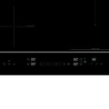 Midea MIH744BE325GKD - Black 60cm Induction Hob - 4 Zone - 2 Year Warranty