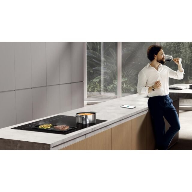 Midea MIH744BE325GKD - Black 60cm Induction Hob - 4 Zone - 2 Year Warranty