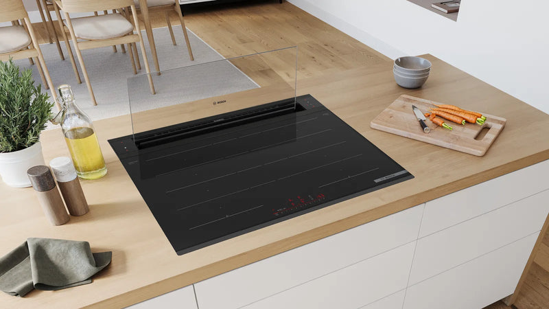 Bosch Series 8 DDW88MM60B - Black Downdraft Extractor Hood - A energy