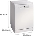 Bosch Series 2 SMS2HVW67G - White Freestanding Dishwasher - D energy