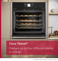 NEFF B69FS5CY0A - Built-in Single Oven with Steam Function - 60cm - A+ Energy