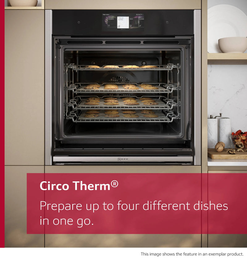 Neff B69FY5CX0 - Built-In Single Oven with Steam Function - Flex Design - A+ Energy