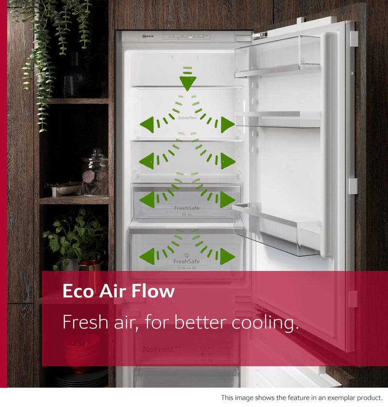 Neff KI1412FE1G - Built-In Fridge - 204L - E Energy