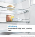 Bosch Series 2 KIR21NSE0 - Fully Integrated In column Larder Fridge - 136 Litres - E energy