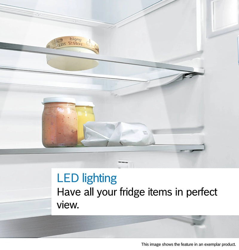 Bosch Series 2 KIR21NSE0 - Fully Integrated In column Larder Fridge - 136 Litres - E energy