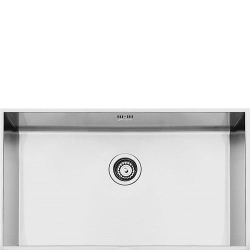 Smeg VSTQ72-2 - Stainless Steel Undermount Sink - 74cm Width