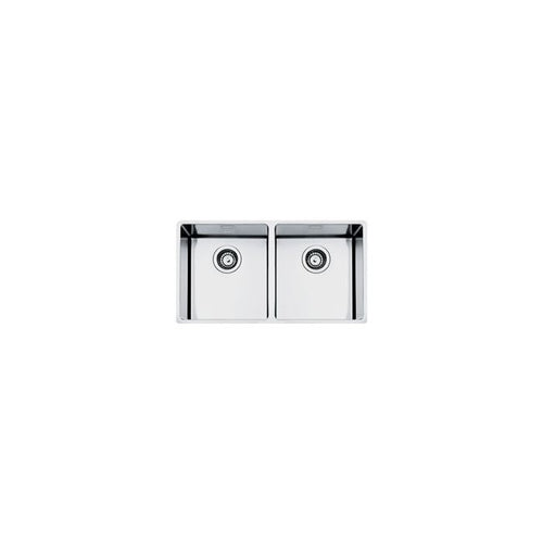 Smeg VSTR3434-2 - Stainless Steel Double Bowl Undermount Sink - 80.2cm Width
