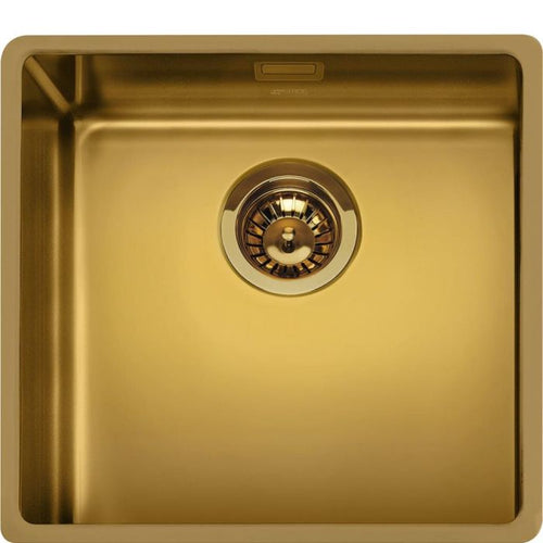 Smeg VSTR50BRX - Brass Undermount Sink - Single Bowl